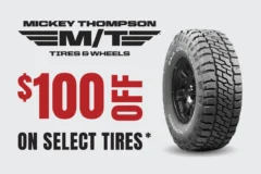 SELECT MICKEY THOMPSON TIRES